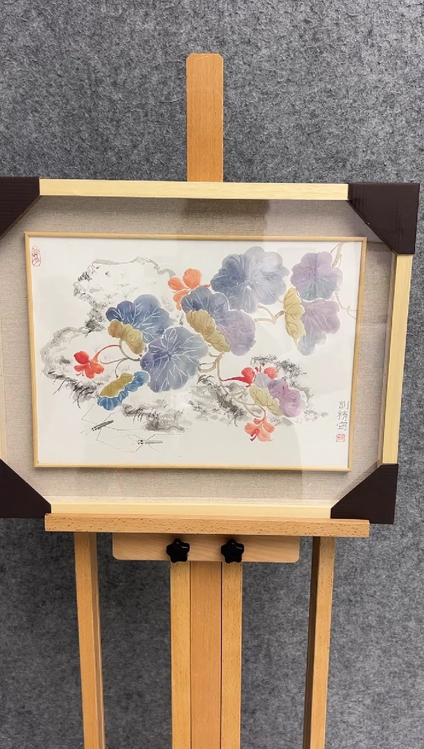 国画邹训精-1平尺-国画作品