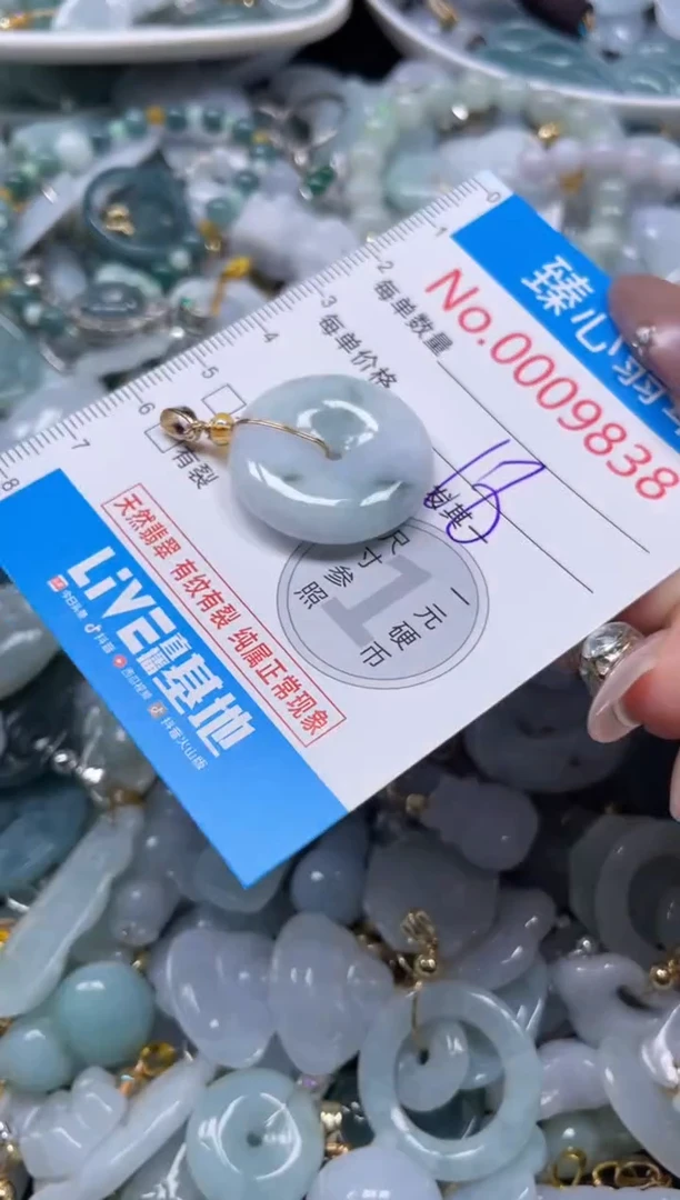 颈饰未镶嵌翡翠9838