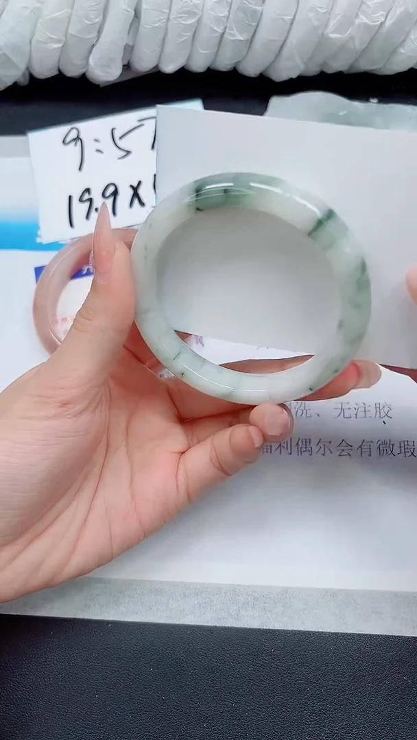 【闪购商品】石英质玉手镯合金A294-58/59