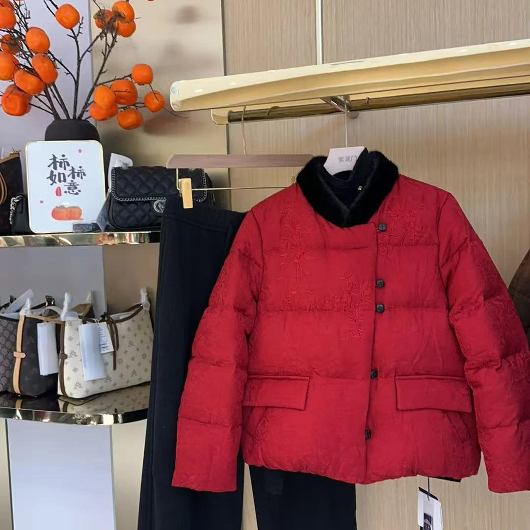 高端时尚气质百搭羽绒服7159
