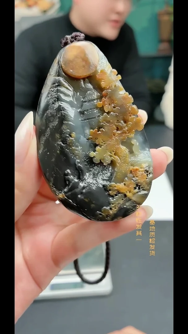 颈饰未镶嵌和田玉纯天然多样性发一