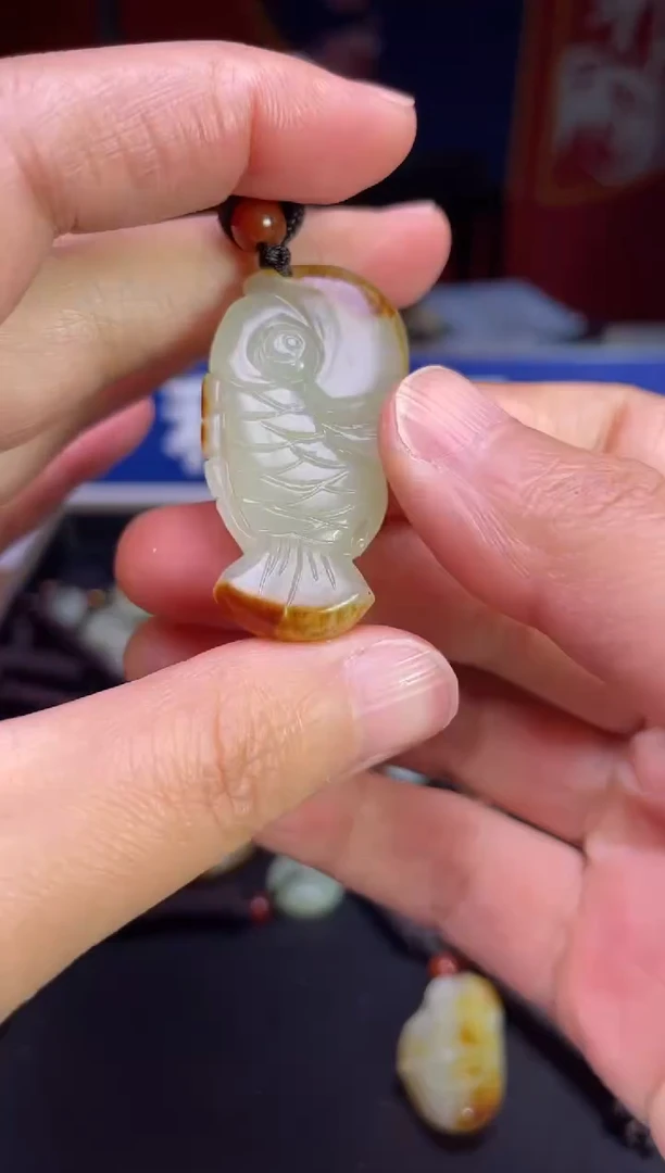 颈饰未镶嵌和田玉123