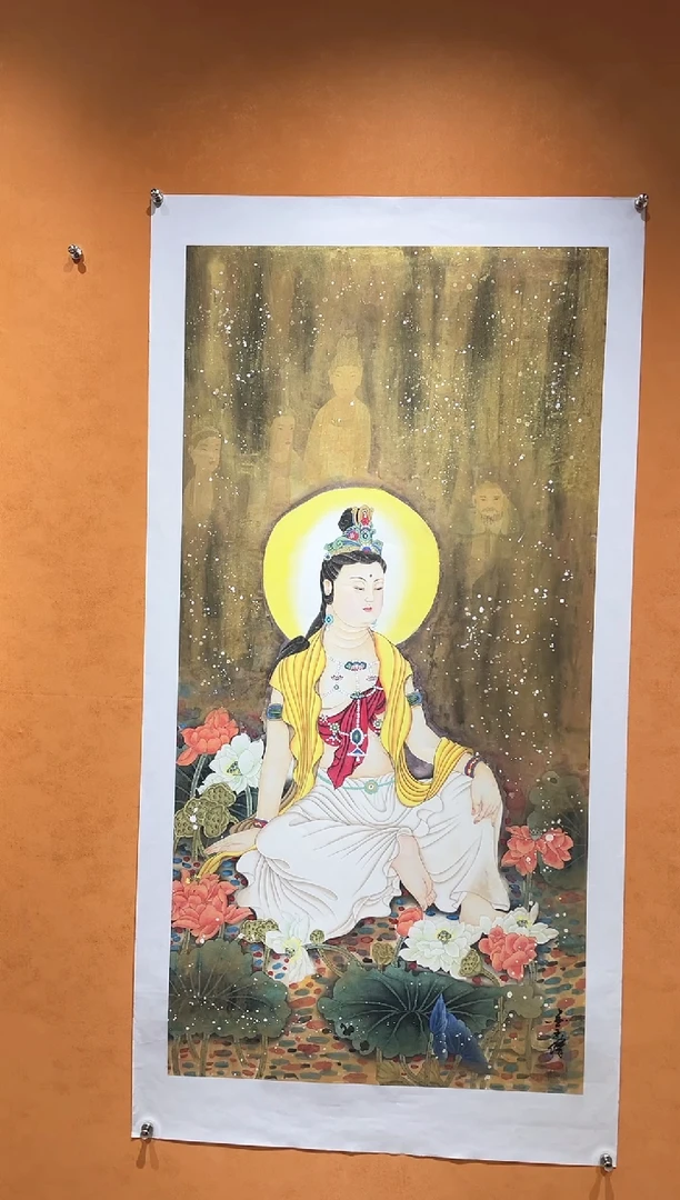 国画刘金玉老师亲笔手绘