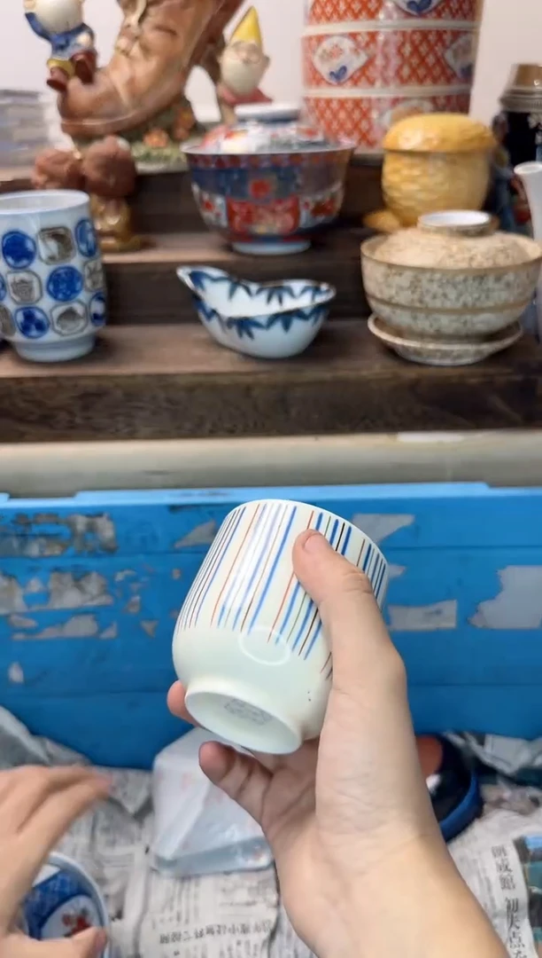 茶杯紫砂湘****傅925陶艺中古瓷器全场满18米包邮