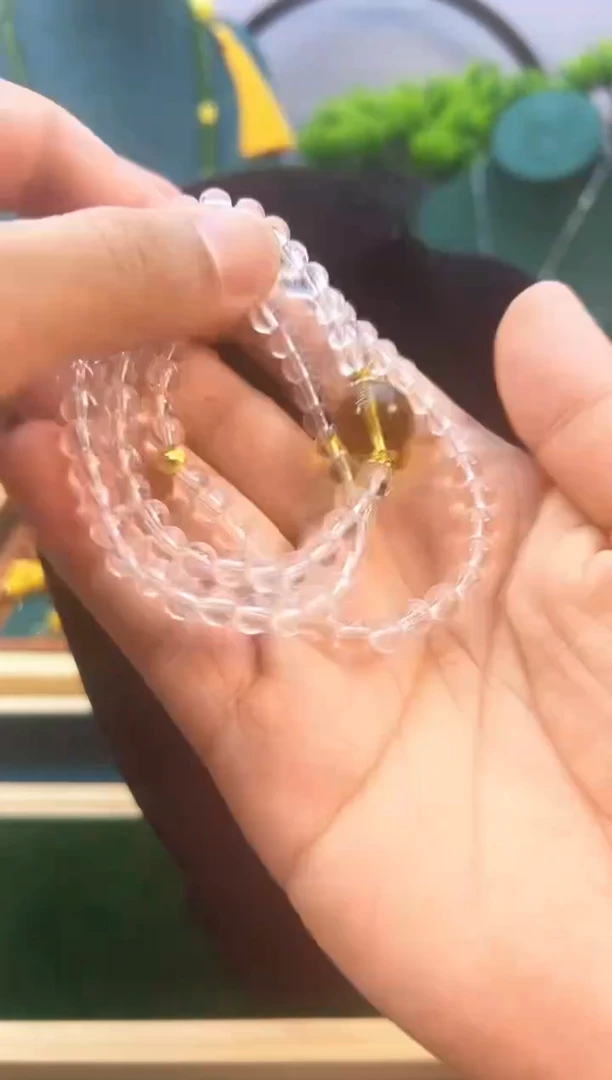 14K金镶嵌颈饰水晶X781