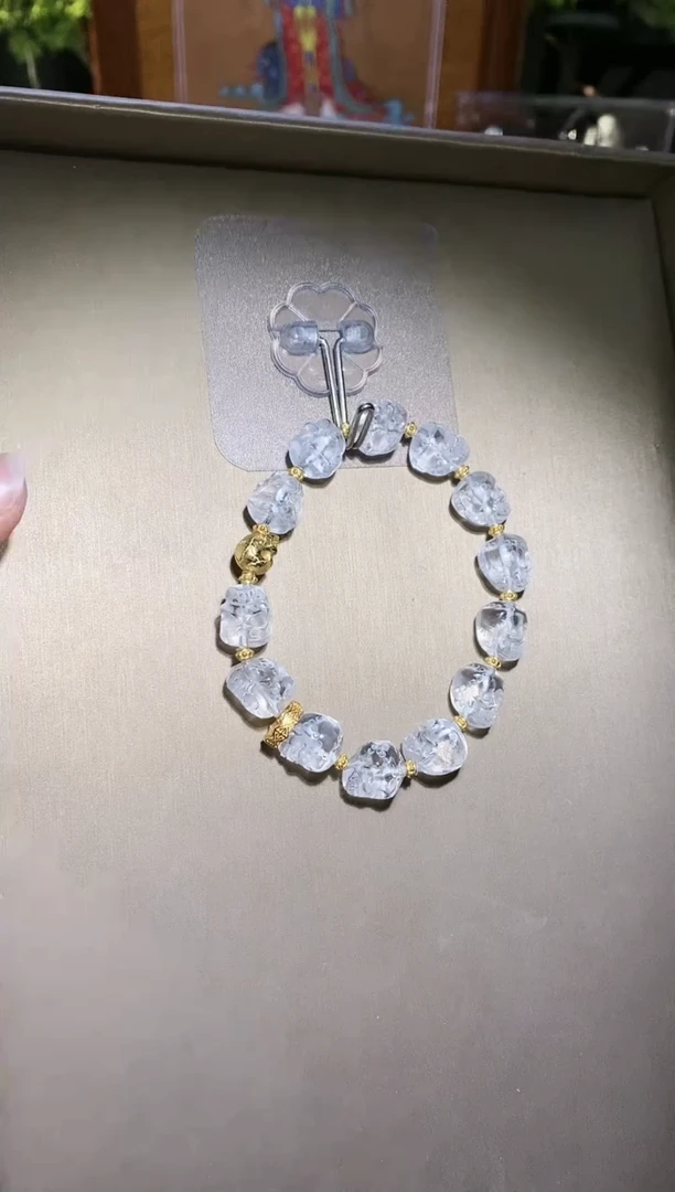 【闪购商品】水晶颈饰未镶嵌X09643呆呆手串