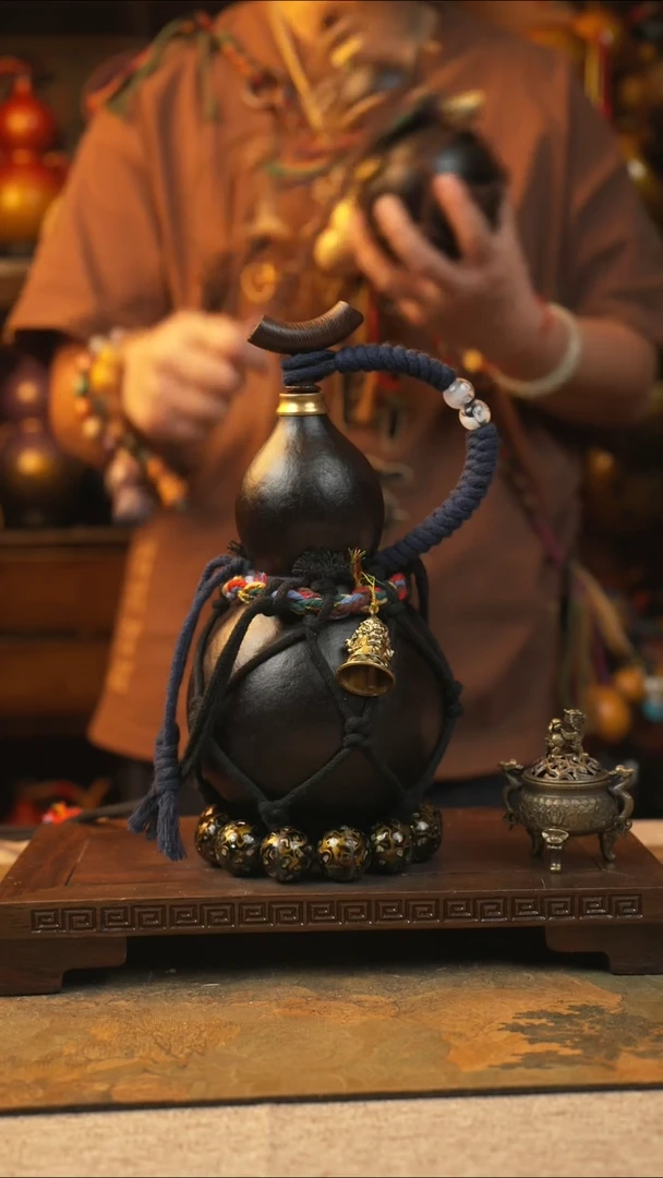172大漆一物一拍记葫堂出品【不带手串】