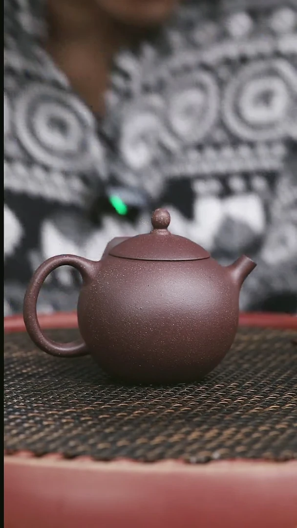 茶壶紫砂12号高砂老紫泥豆蔻西施190CC微微暇