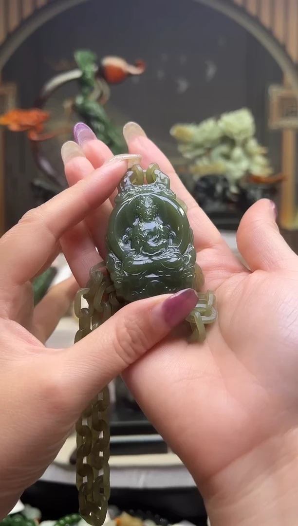 未镶嵌和田玉挂件挂件