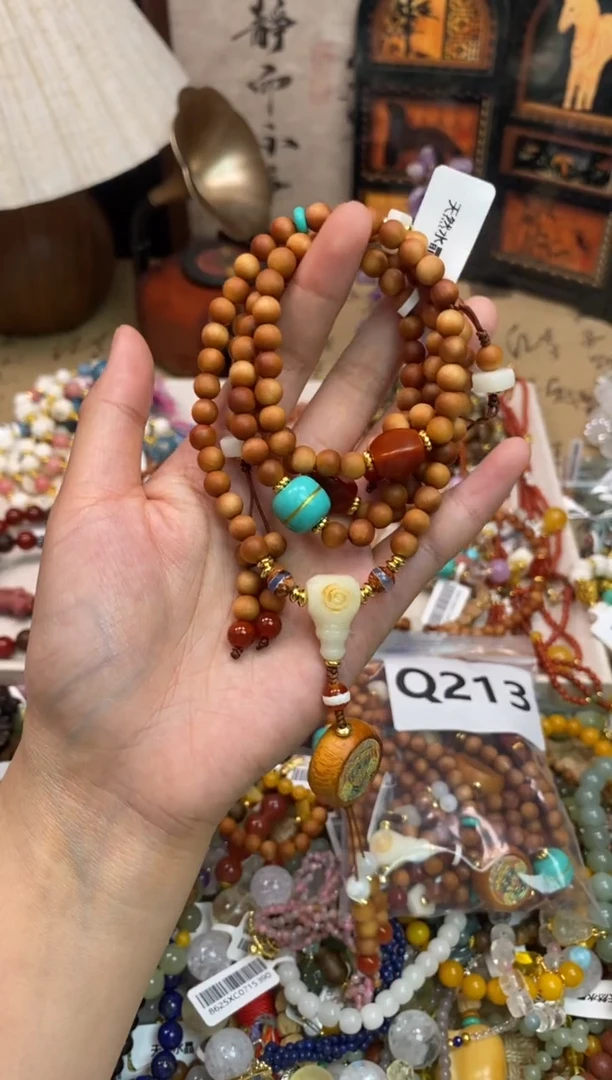 未镶嵌檀香木手串213