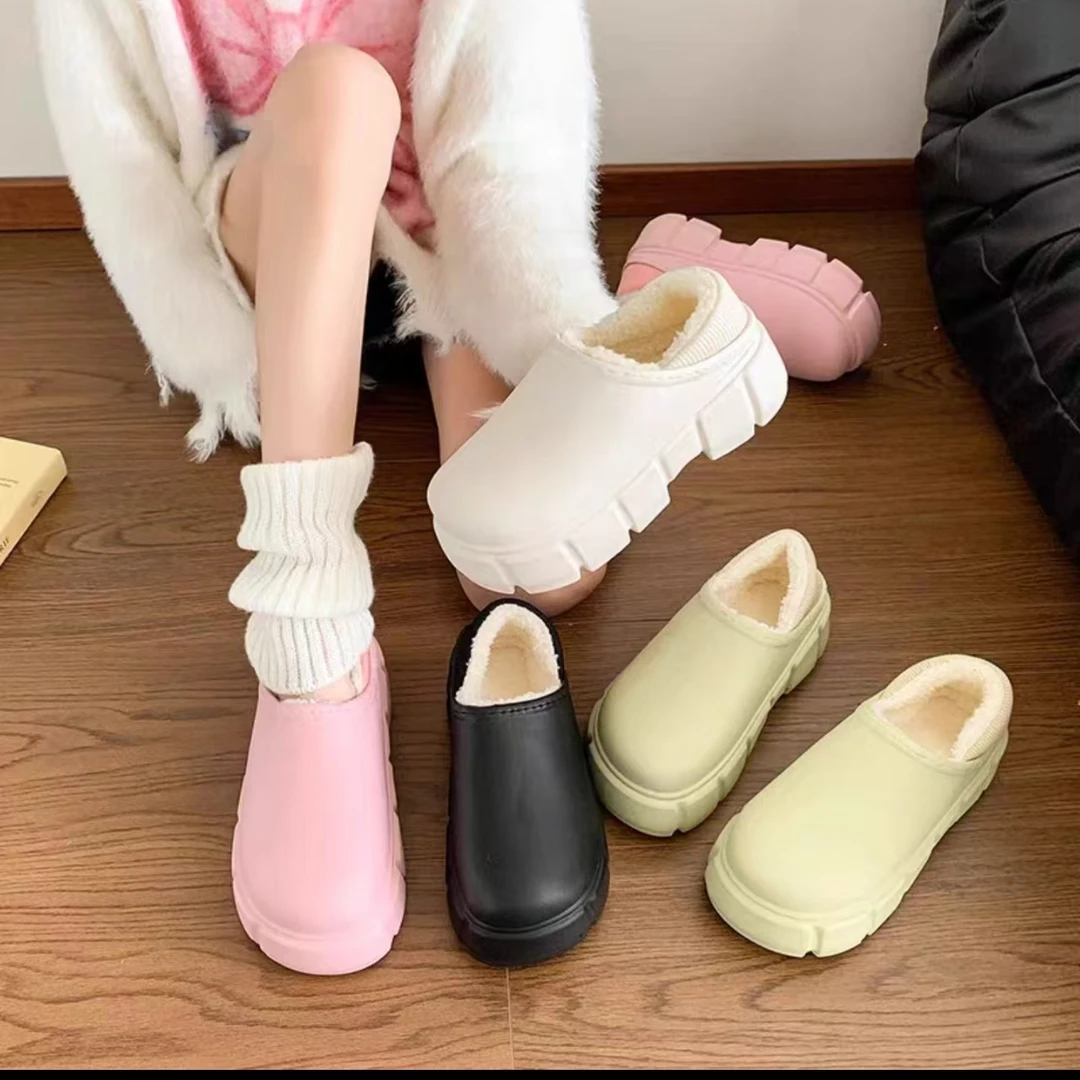 品牌&采用一体成型设计2276棉拖鞋 日用套装*绿色