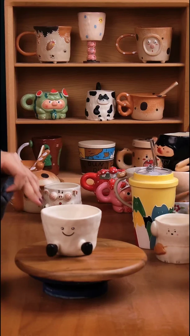摆件陶景德镇原创手工陶瓷