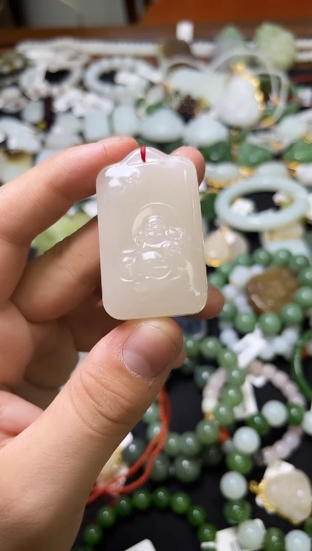 颈饰未镶嵌和田玉a**m小艾多样性发货拍一发一