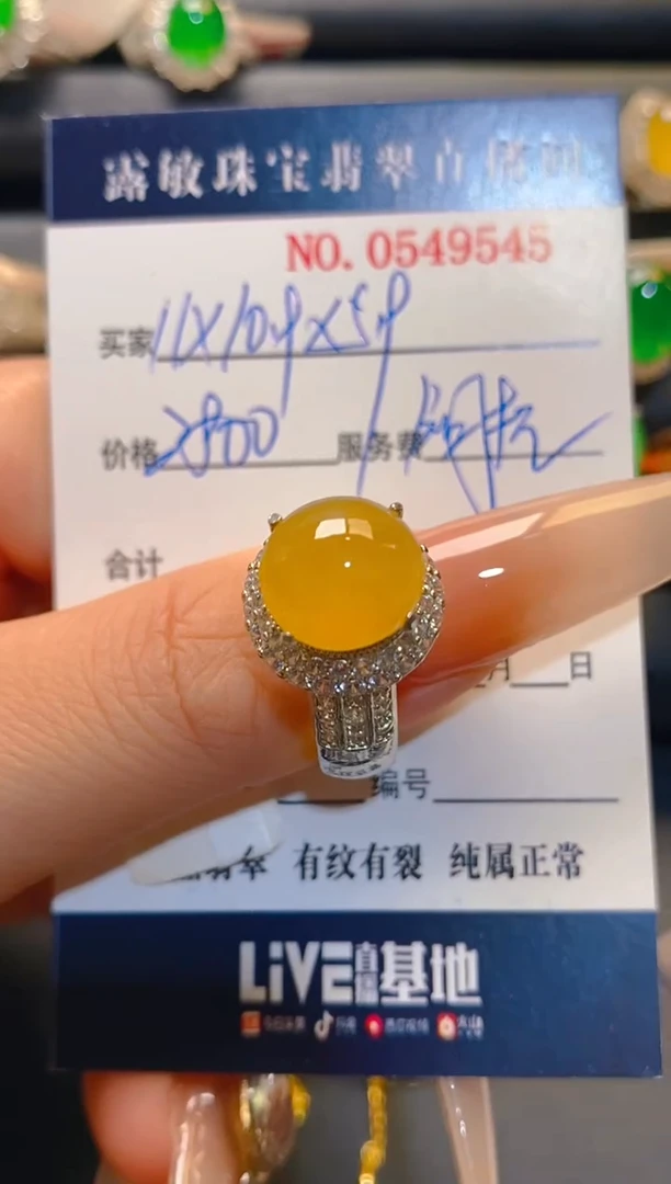 翡翠未镶嵌耳饰天然