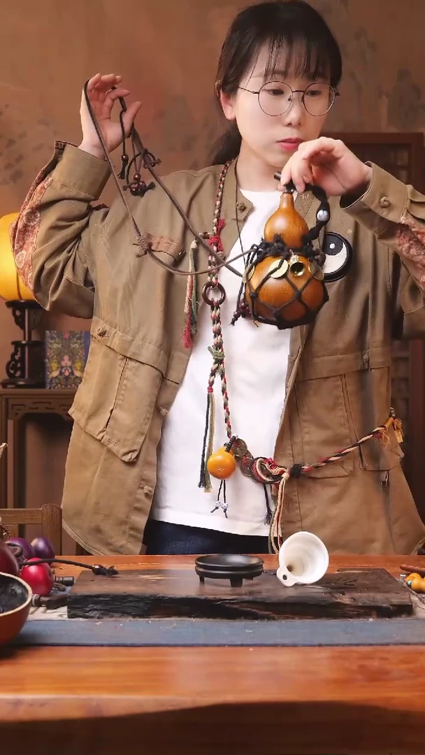 【闪购商品】220号精品大漆葫芦防腐防渗装水茶酒