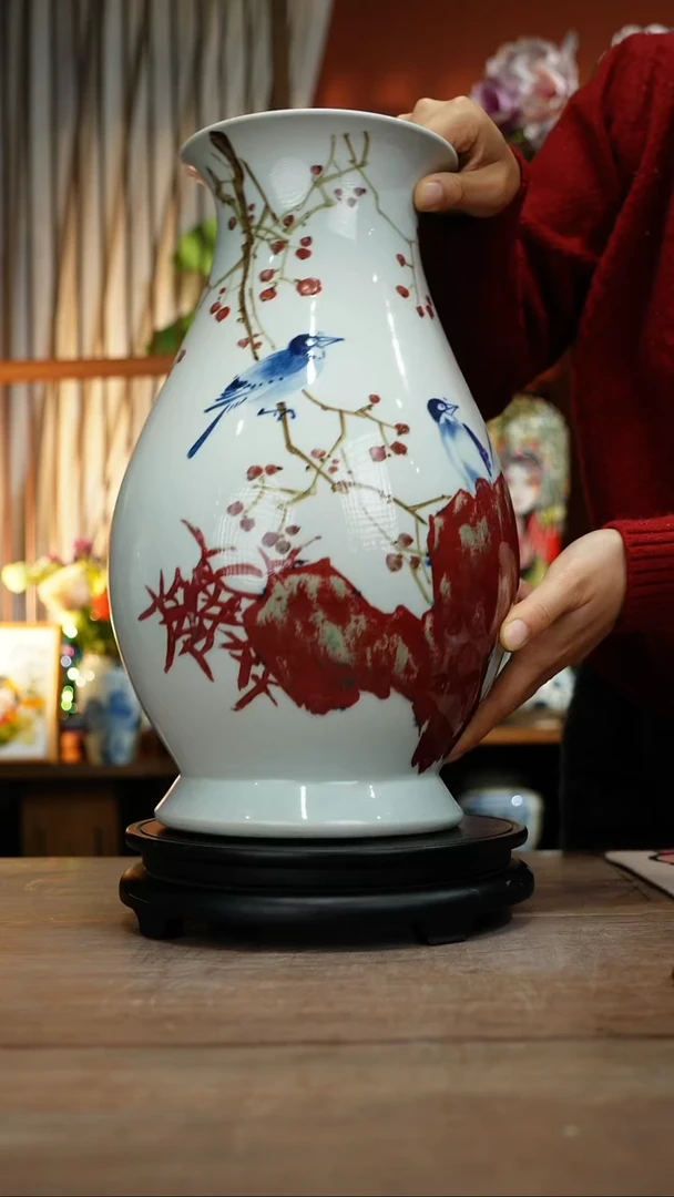 【简家甄选】景德镇设计师釉下手绘陶瓷