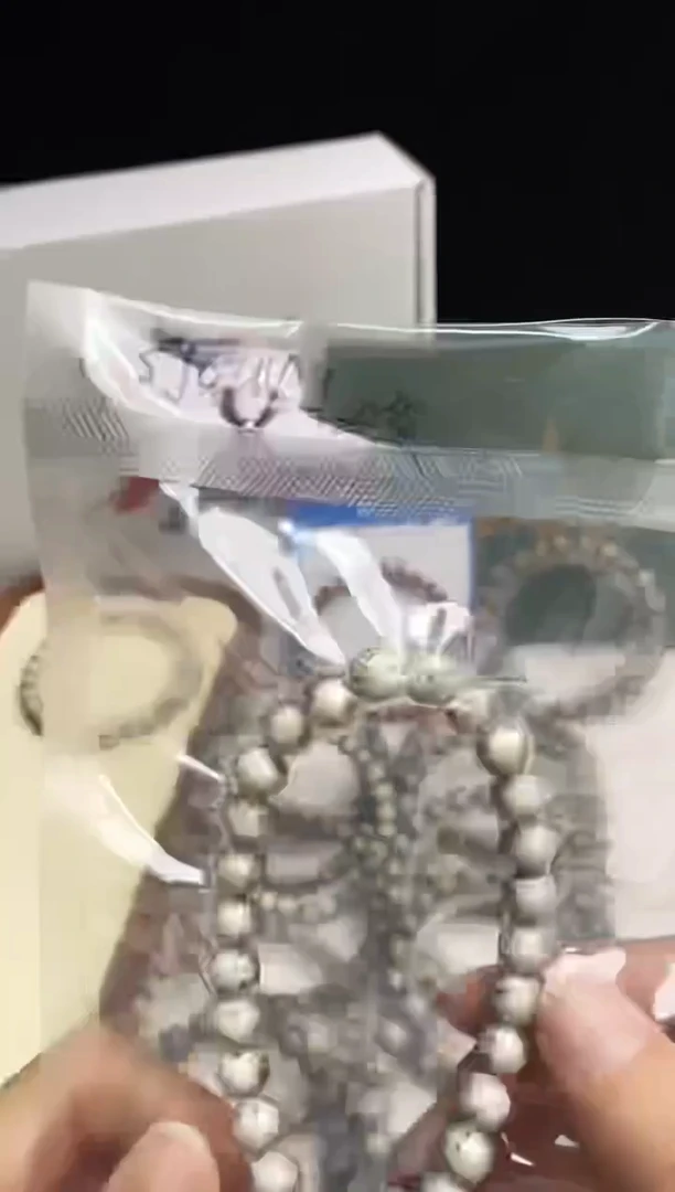 星月菩提手串白*哥SJ0214-1 头货 8*8龙蛋