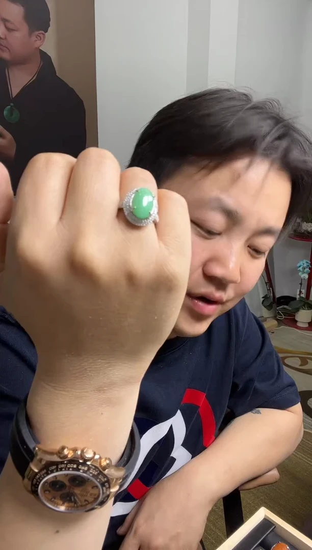 【闪购商品】翡翠戒指合金戒指