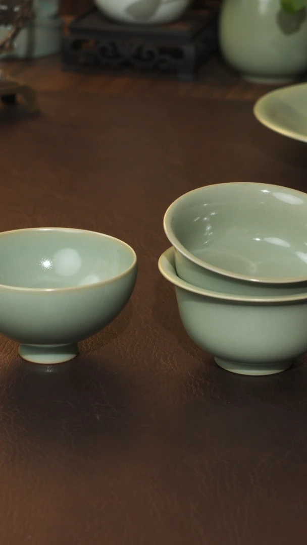 【闪购商品】杯宣宝汝瓷原矿原釉微瑕