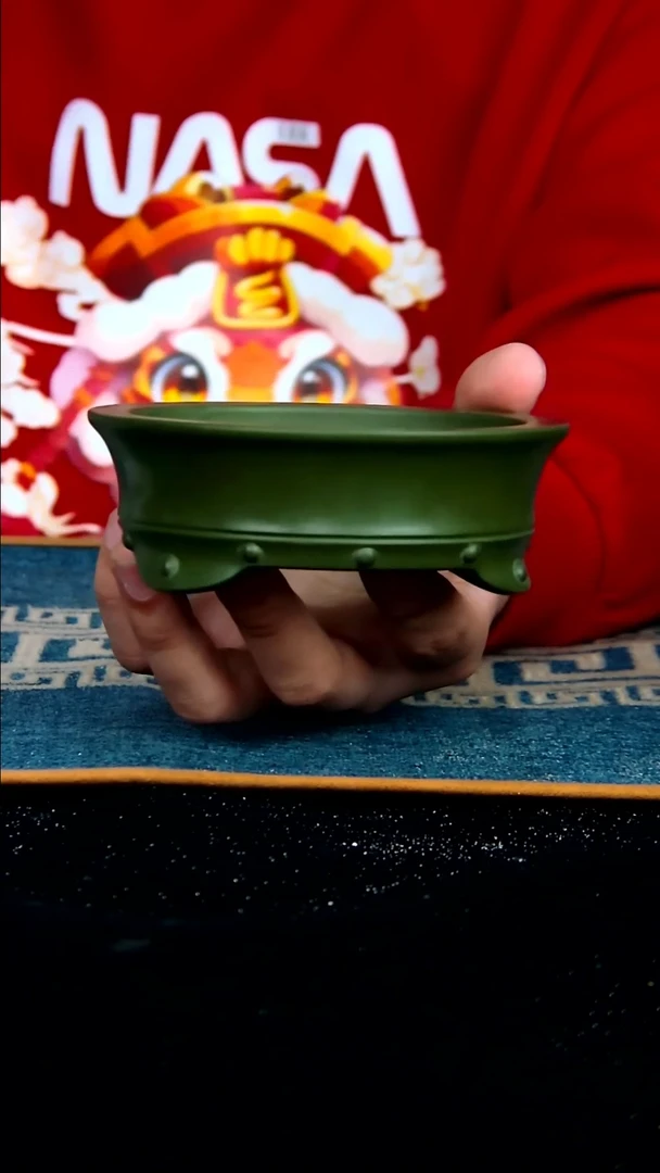 【闪购商品】紫砂花盆9.5*2.5内径紫砂花盆