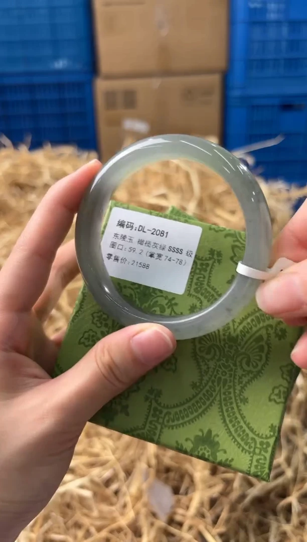 未镶嵌手镯石英质玉DL-2081