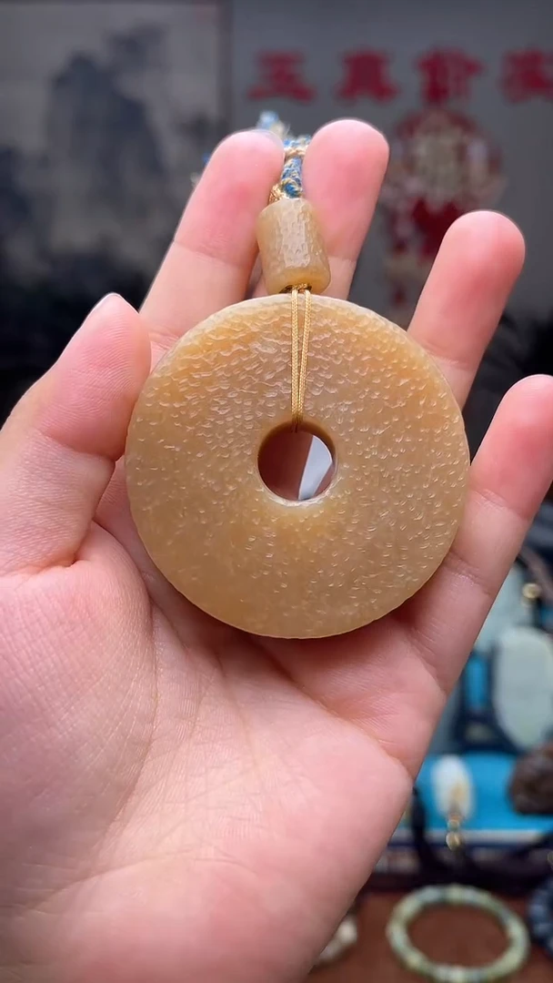 和田玉未镶嵌挂件1