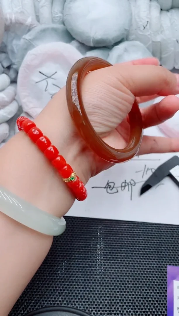 石英质玉手镯未镶嵌B57-57-58