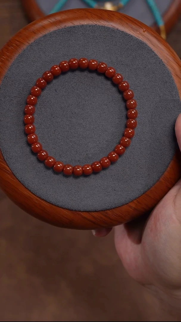 南红玛瑙手串未镶嵌南红手串