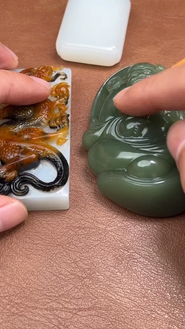 颈饰未镶嵌和田玉和**财32131