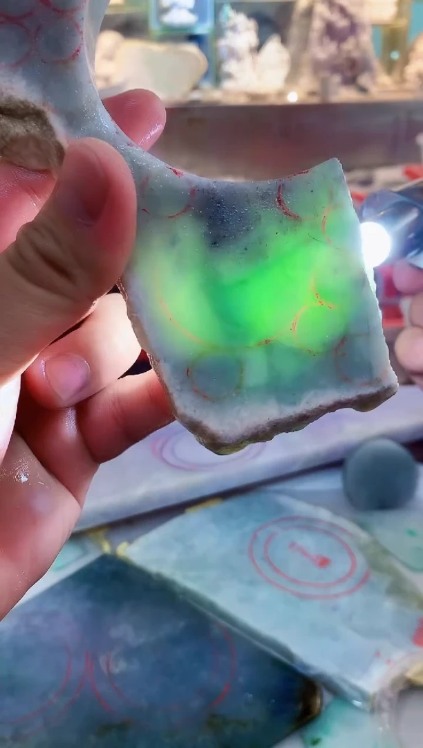 裸石翡翠0林0翡翠珠宝241