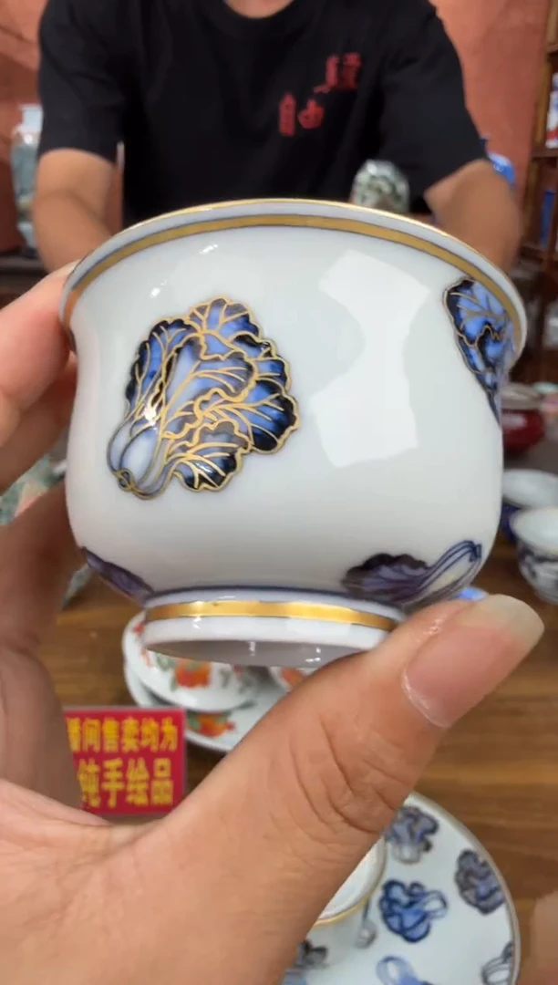 吴义松陶盟手绘陶瓷编码：3102