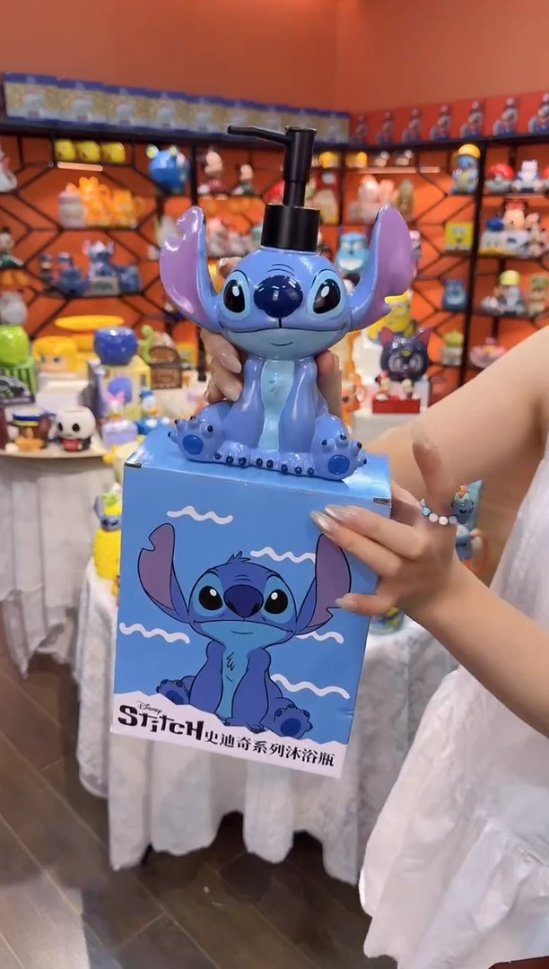 瓷片@@史迪仔树脂按压瓶（原盒）