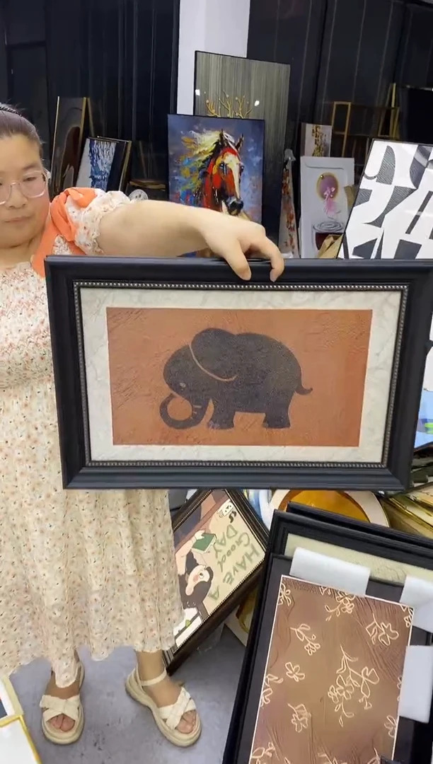 竖款砂岩装饰画一个