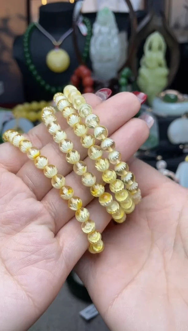 【闪购商品】琥珀手链未镶嵌手串多样性发其一f070