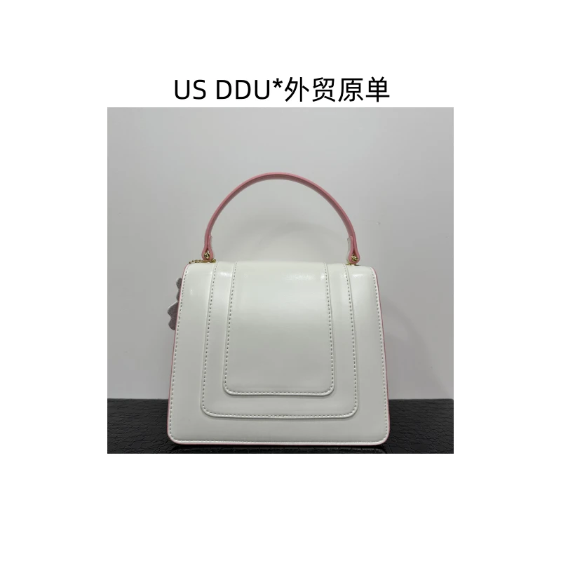 A96 bgl蛇头白拼粉手提单肩包F8012/H001