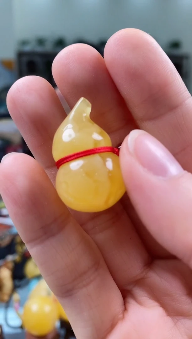 【闪购商品】琥珀颈饰未镶嵌吊坠
