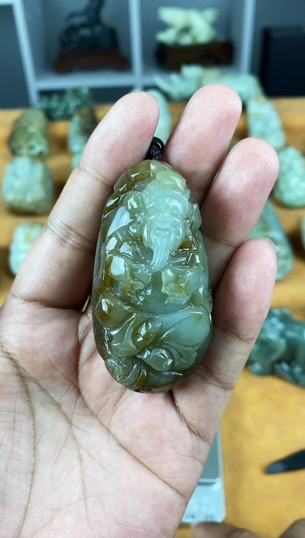 未镶嵌和田玉挂件1