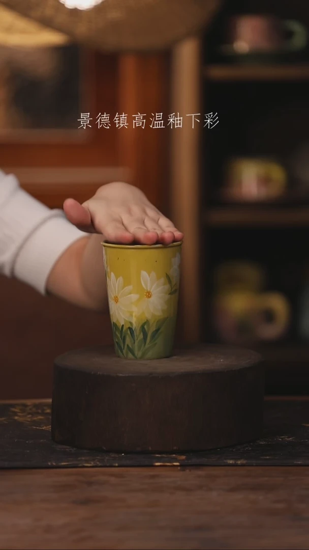 陶瓷景德镇高温釉下手绘陶瓷143