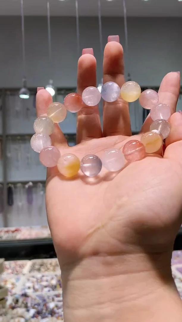 未镶嵌手链水晶多样性发其一兔毛