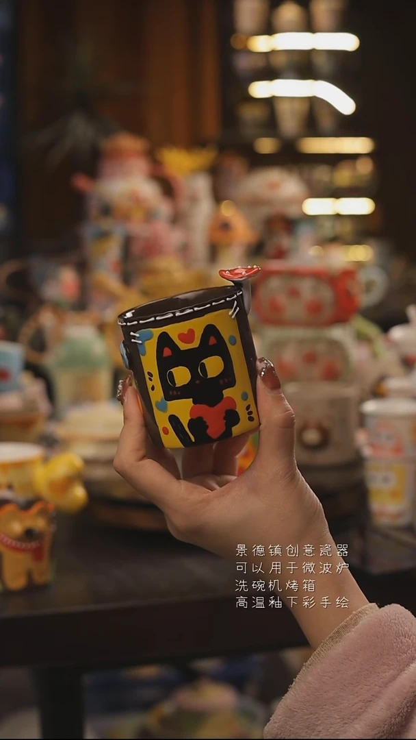 景德镇釉下彩绘设计师款式陶瓷