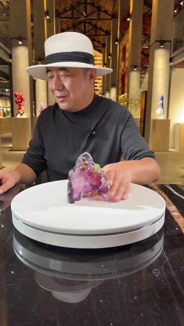 摆件满山桃李艺术摆件