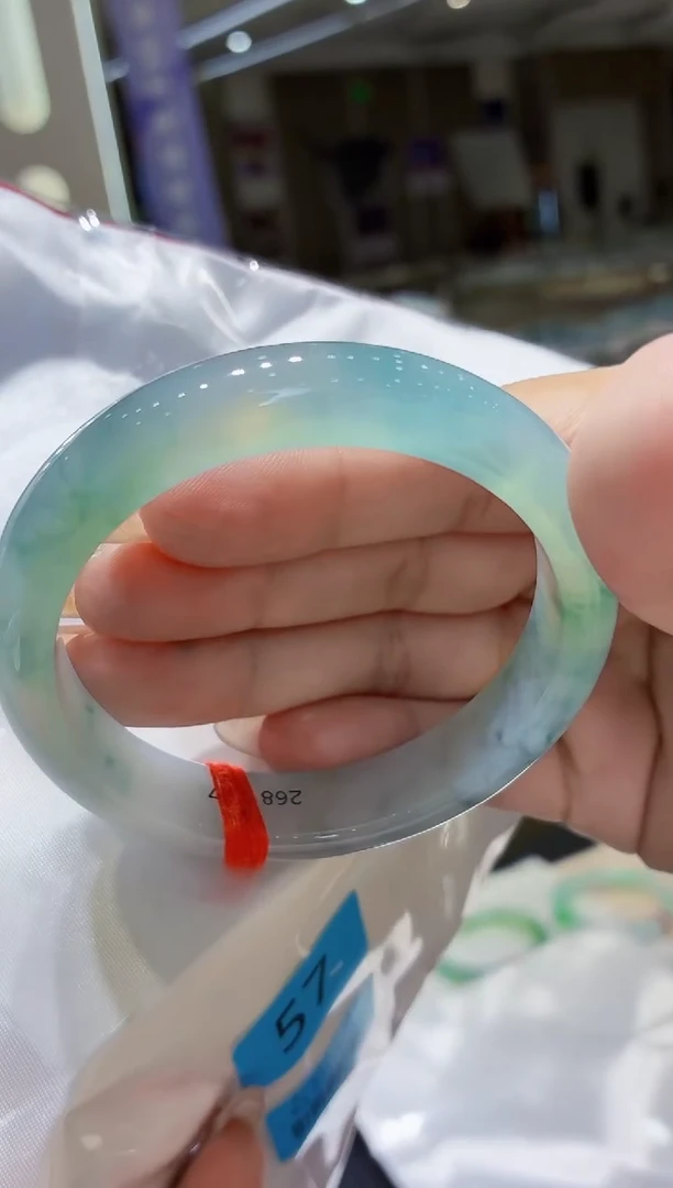 未镶嵌手镯翡翠翡翠手镯57-58