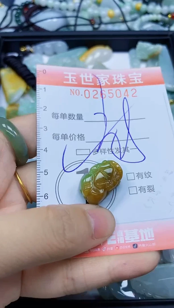 翡翠未镶嵌颈饰闪购0265042多样性发其一