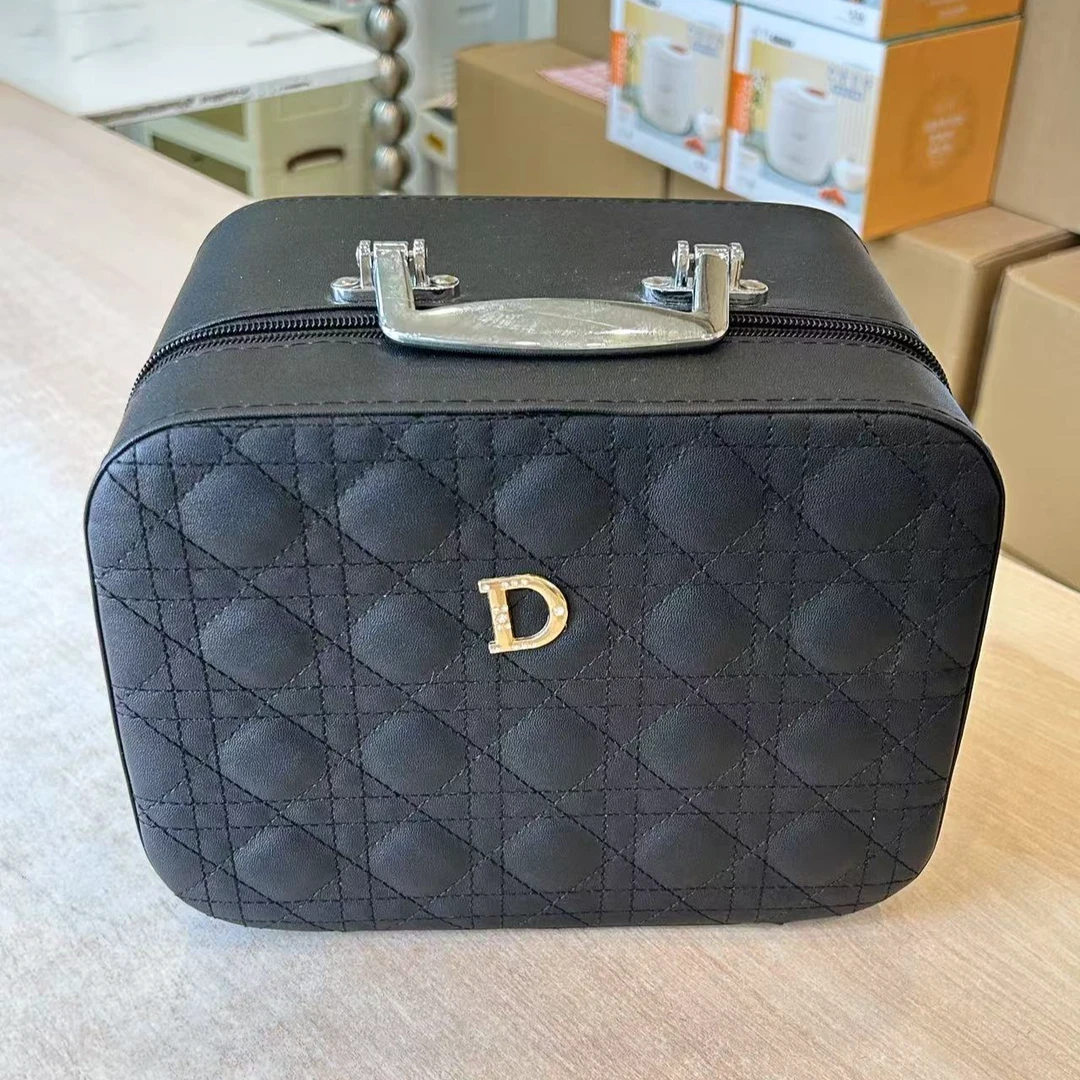 化妆包女大容量高级感新款便携旅防水洗漱化妆箱  电器LALX