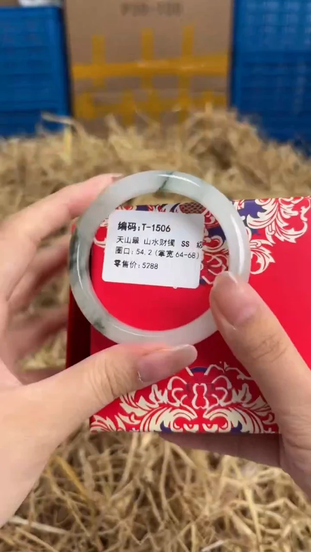 未镶嵌手镯石英质玉T-1506