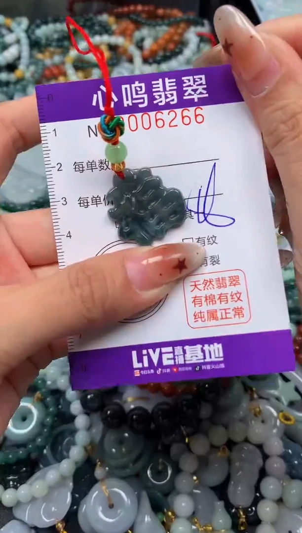 翡翠未镶嵌颈饰闪购006266