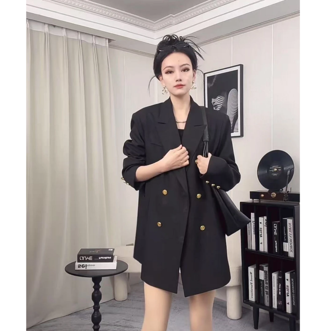 高级感韩系春款外套女款爆款2025新款西装女装洋气西服外套