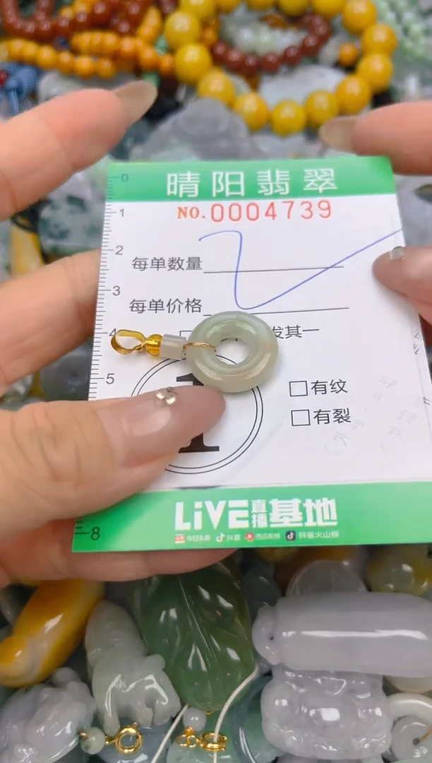 颈饰未镶嵌翡翠闪购0004739