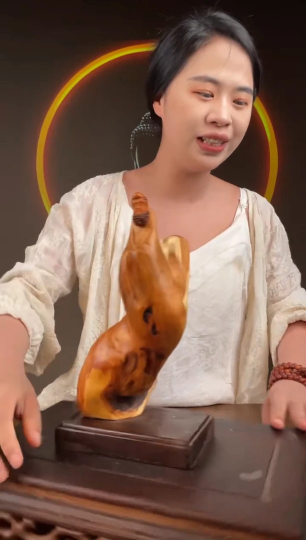 柏木（崖柏）手工摆件,先抢先得! 编号12