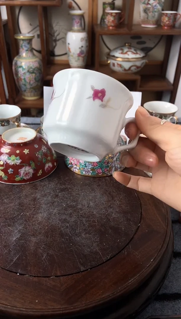 瓷片微瑕景德镇窑厂瓷摆件单件